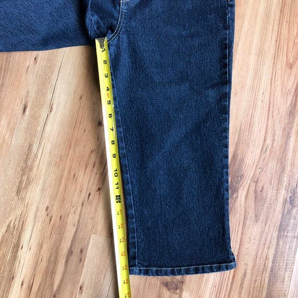 Gloria Vanderbilt Capri Jeans Amanda Denim Size 6 - Picture 9 of 14